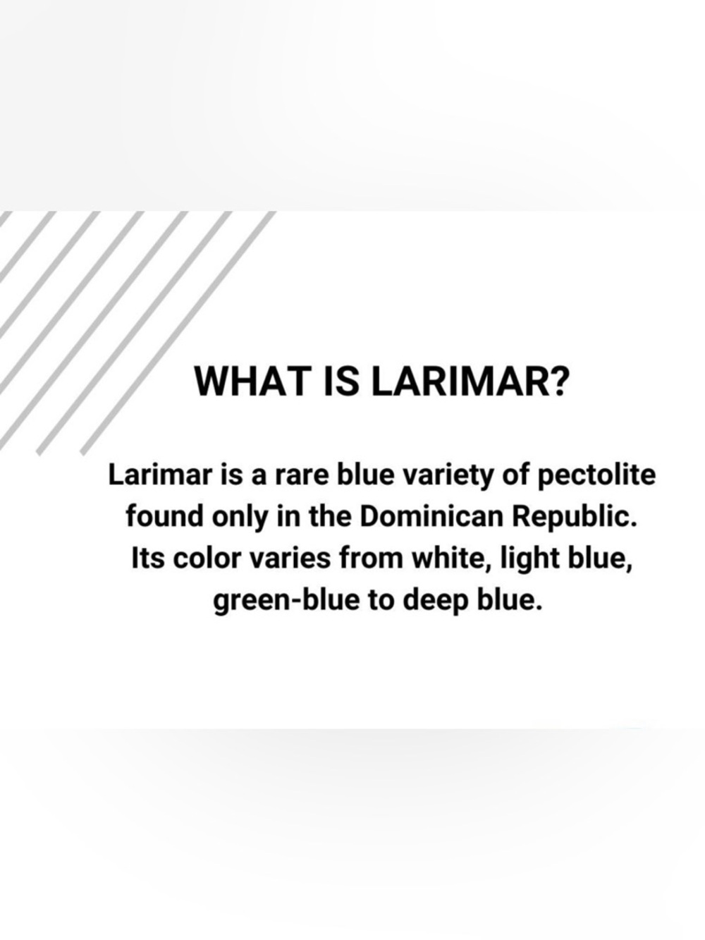 Larimar - Picture 3 of 8
